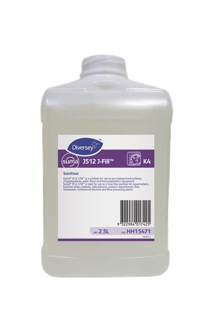 Suma J-512 J-Fill 2x2.5L - No rinse sanitiser